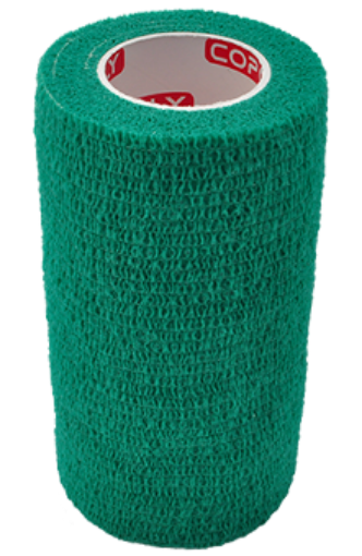 Pilt Isekleepuv elastne side 10 cm - Roheline