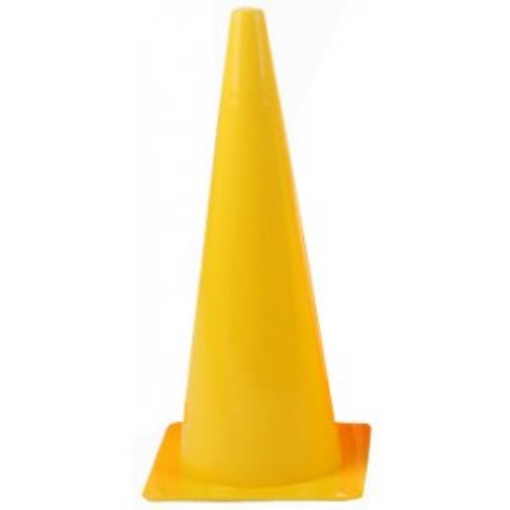 Pilt Plastikust koolituskonks 45 cm - Kollane