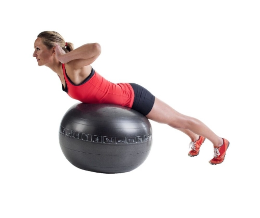 Pilt VÕIMLEMISPALL 75 CM MUST + PUMP P2I