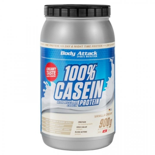 Pilt KASEIINPROTEIIN 100% - 900G VANILJE BODY ATTACK