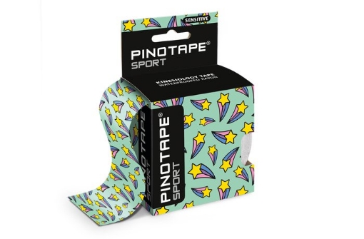 Pilt Kinesioloogiline teip PINOTAPE® Sport Sensitive - Tähed