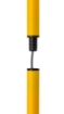 Pilt Kaheosaline naelakoonuste komplekt 160cm 