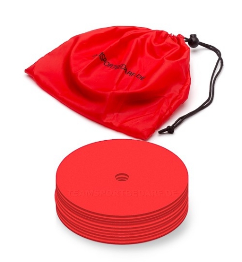 Pilt Set 10 Copete Plate Rosu 