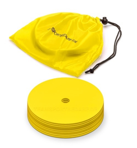 Pilt Set 10 Copete Plate Galben 