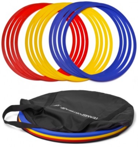 Pilt Komplekt 12 rõngast koos ümbrisega 40cm