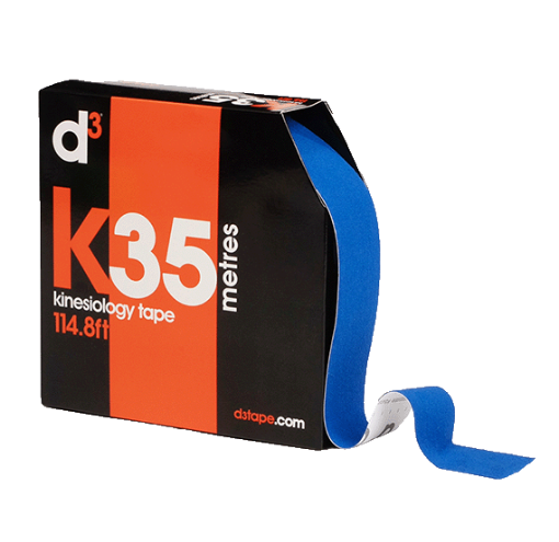 Pilt K35Kinesioloogiateip Kuninglik Sinine 5 cm x 35 m - d3Tape