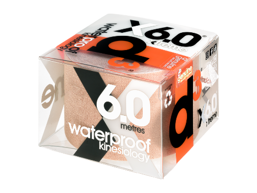Pilt X6.0 Kinesioloogiateip Xtreme Beež 5 cm x 6 m - d3Tape