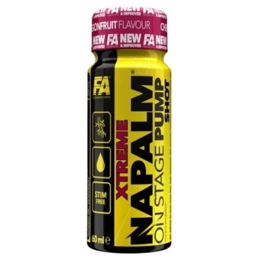 Pilt Napalm On Stage Pump Shot - Cirese si Fructul Pasiunii - 60ml