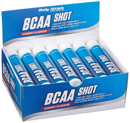 Pilt BCAA  Shots  - 20 x 25ml Body Attack
