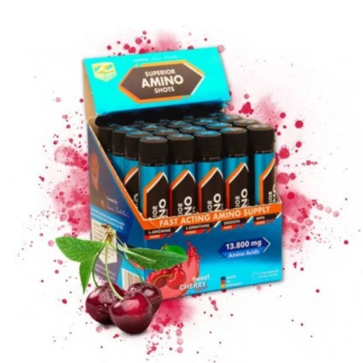 Pilt SUPERIOR AMINO SHOTS - 20X25ML KZ