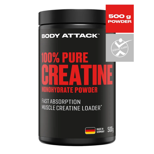 Pilt KREATIINIPULBER - 500G BODY ATTACK