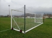 Pilt Poarta fotbal aluminiu 7.32x2.44 m cu sistem de tensionare si transport