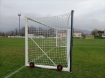Pilt Poarta fotbal aluminiu 7.32x2.44 m cu sistem de tensionare si transport