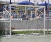 Pilt Poarta Fotbal Oțel 4x2 m, fixa cu mansoane incluse