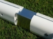 Pilt Poarta Fotbal Aluminiu Profesionala - 7.32x2.44 m