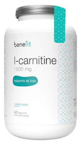 Pilt L-Carnitina 1500mg - 60 Tablete Benefit