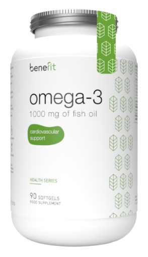 Pilt Omega 3 Ulei de Peste 1000mg - 90 Caps Benefit
