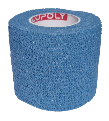 Pilt Isekleepuv elastne side 5cm - Asuurisinine