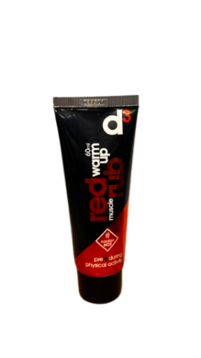 Pilt Soojendav kreem Red Rub 60ml - D3Tape