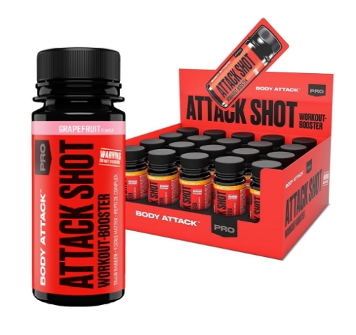 Pilt ATTACK SHOTS 20 x 60 ml - Greibimahl