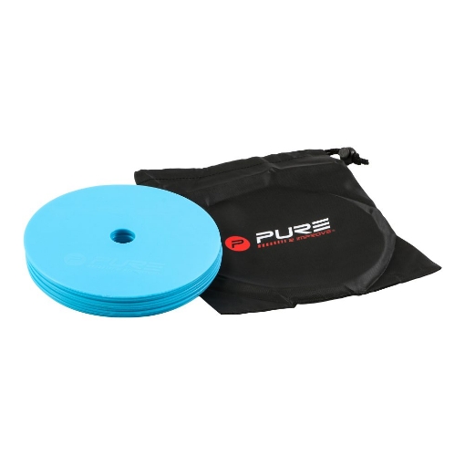 Pilt SET 10 COPETE PLATE P2I ALBASTRU