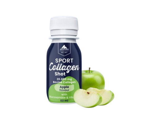 Pilt Sport Kollageeni Shot 60 ml Roheline Õun - Multipower