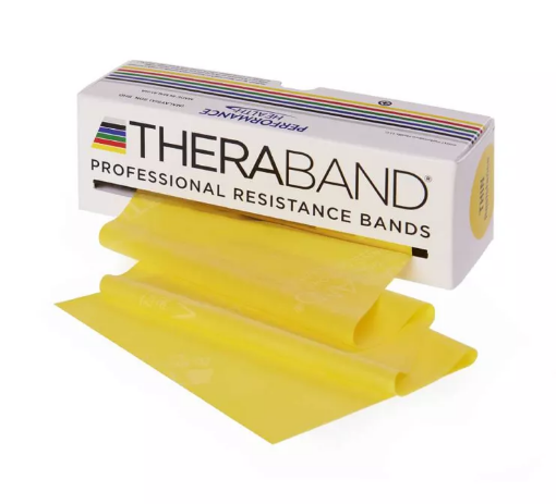 Pilt THERA-BAND® elastne lint Thin 1.3kg - Kollane
