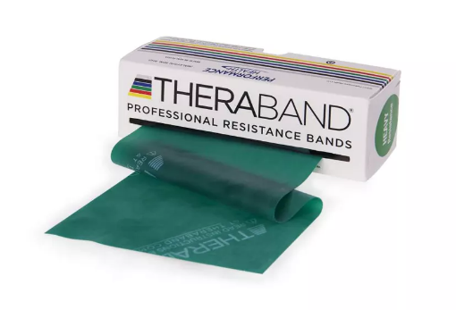 Pilt THERA-BAND® elastne lint  Heavy 2.1kg  - Roheline