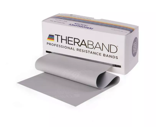 Pilt THERA-BAND® elastne lint Super Heavy 4.6kg - Hõbedane