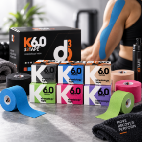 Pilt kategooria d3Tape K6.0 – kinesioteip 5 cm x 6 m