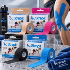 Pilt kategooria Strapit Advance KTAPE – Kinesioteip waterproof 5 cm x 5 m
